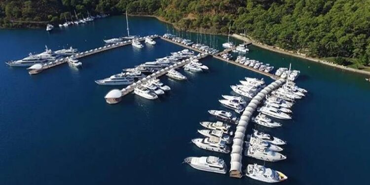 Göcek MarinTurk marinalarına mavi bayrak