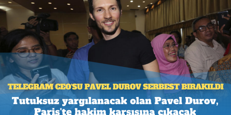Gözaltı süresi dolan Telegram CEO’su Pavel Durov serbest bırakıldı