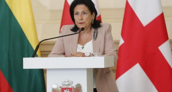 Gürcistan Cumhurbaşkanı: Ekim ayındaki seçim son şansımız