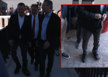 Hacı Bektaş Veli Anma Törenleri... Özgür Özel, Ayağında Yürüme Botuyla Geldi