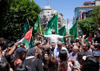 Hamas lideri Haniye'ye düzenlenen suikast, işgal altındaki Batı Şeria'da protesto edildi