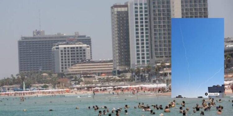 Hamas, mayıs ayından bu yana ilk kez Tel Aviv’e roket attı; biri denize düştü, diğeri sınırı geçemedi