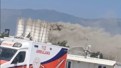 Hatay ‘ölüm tozu’ altında