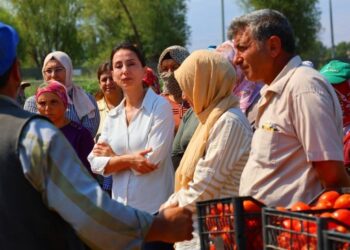 Hatimoğulları Îdir’da kadın emekçilerle bir araya geldi