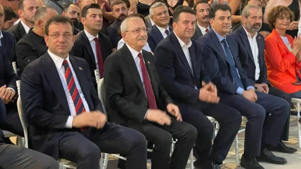 İmamoğlu ve Kılıçdaroğlu, Düğünde Bir Araya Geldi