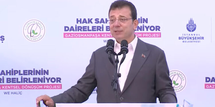 İmamoğlu’ndan iktidara ‘kentsel dönüşüm’ tepkisi: “Birilerinin cebine 85 milyar dolar aktardılar”