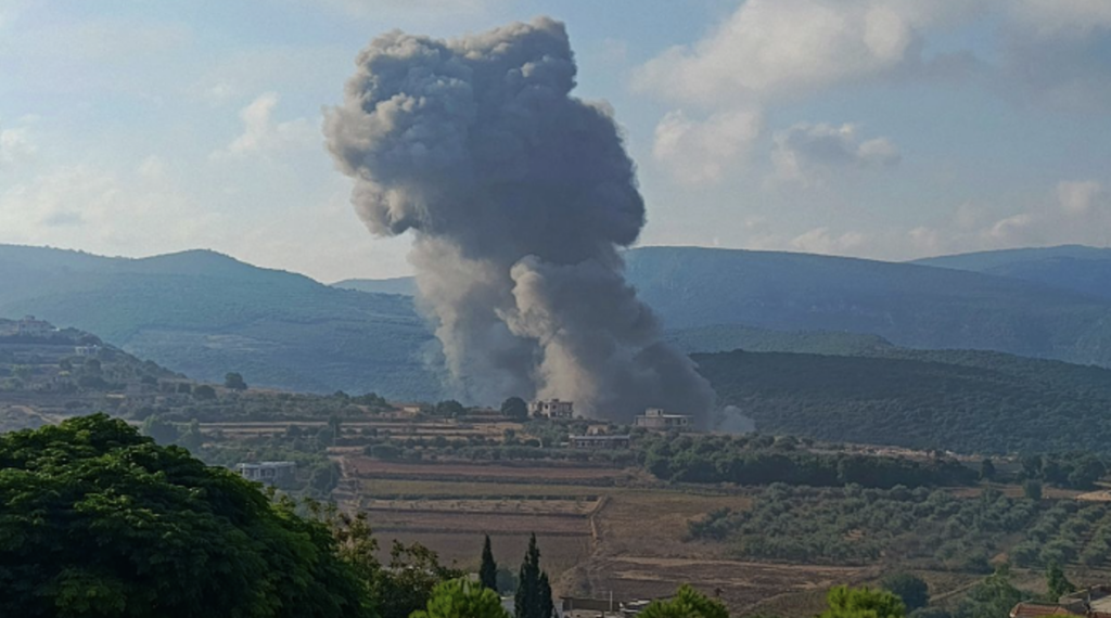 İsrail, “füze saldırısı yapacaklardı” diyerek Lübnan’ın güneyini vurdu, Hizbullah füzelerle cevap verdi