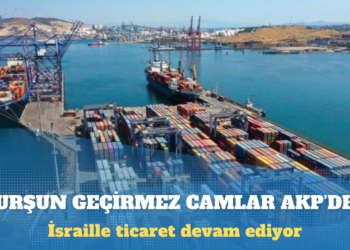 İsrail’e kurşun geçirmez camlar AKP’den