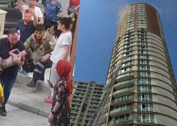 İstanbul Esenyurt'ta 33 katlı binada çıkan yangın söndürüldü, tahliye işlemi tamamlandı