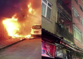 İzmit'te Yangın Paniği! İş Yeri Küle Döndü