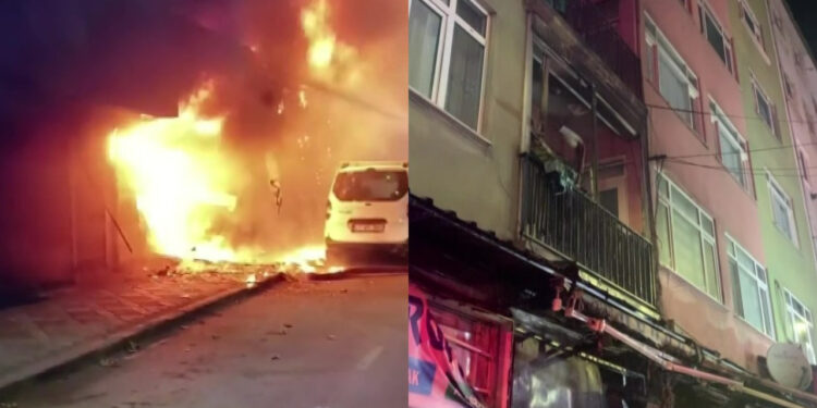 İzmit'te Yangın Paniği! İş Yeri Küle Döndü
