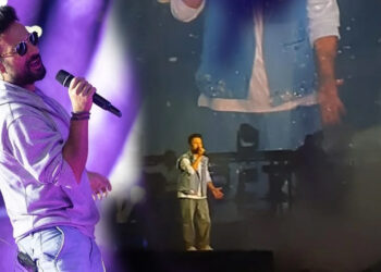 Konserde Şaşırtan Anlar! Tarkan Söyledi Ama Kimse Duymadı