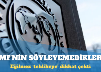 IMF’nin söyleyemediklerini söyledi