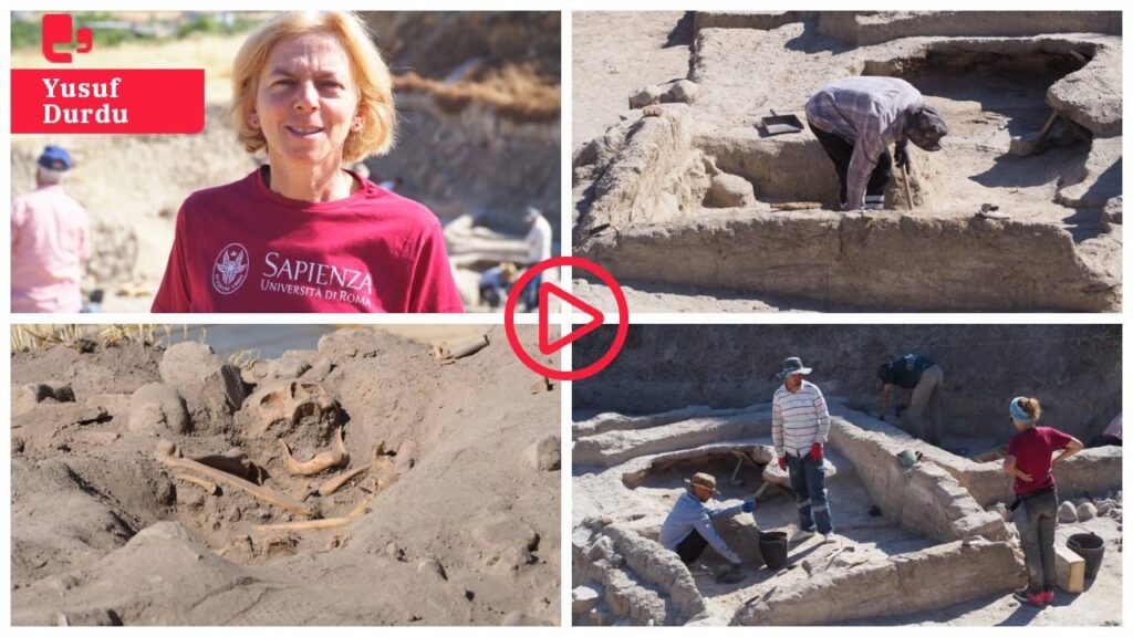 Malatya'daki Arslantepe Höyüğü'nde heyecanlandıran keşif