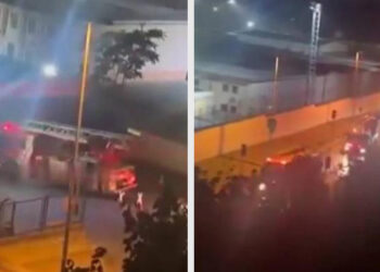 Metris Cezaevi’nde yangın; mahkum yatağını ateşe verdi