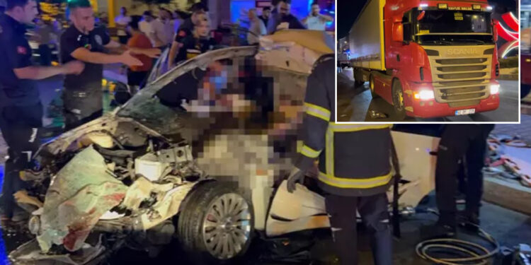 Nevşehir’de feci kaza! TIR’a çarpan otomobildeki 2 kardeş öldü, 3 kişi yaralandı