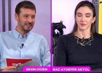 Nevşin Mengü'yü Naz Akdemir Akyol ile yaptığı söyleşiden kesip, Ersin Düzen montajladılar