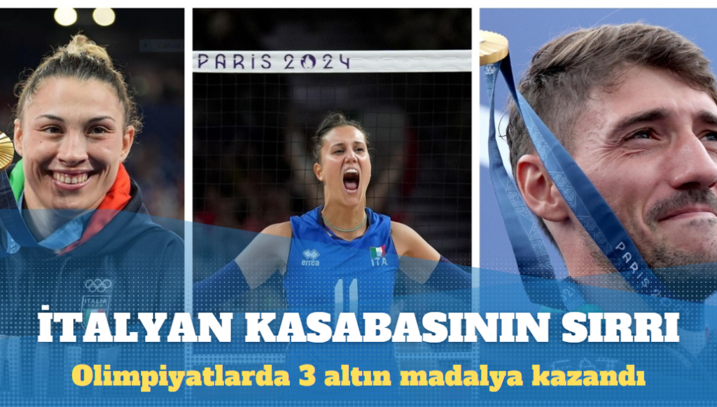 Olimpiyatlarda 3 altın madalya kazanan 9 bin 500 nüfuslu İtalyan kasabasının ‘sırrı’