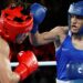 Paris Olimpiyatı'nda cinsiyet tartışması eşliğinde kadınlar boks finaline yükselen Khelif, Cezayir'in kahramanı haline geldi