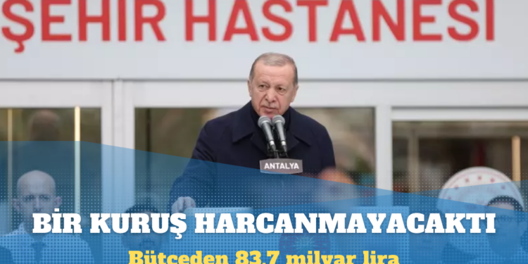 Şehir hastanelerine bütçeden 83,7 milyar lira