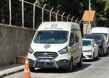 Şişli’de Rum Ortodoks Mezarlığı’nda kaçak kazı yapıldı