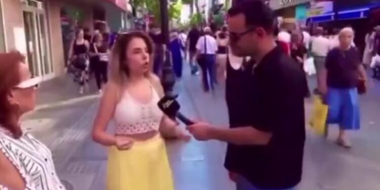 Sokak röportajı sonrasında tutuklanan kadının ifadesi ortaya çıktı