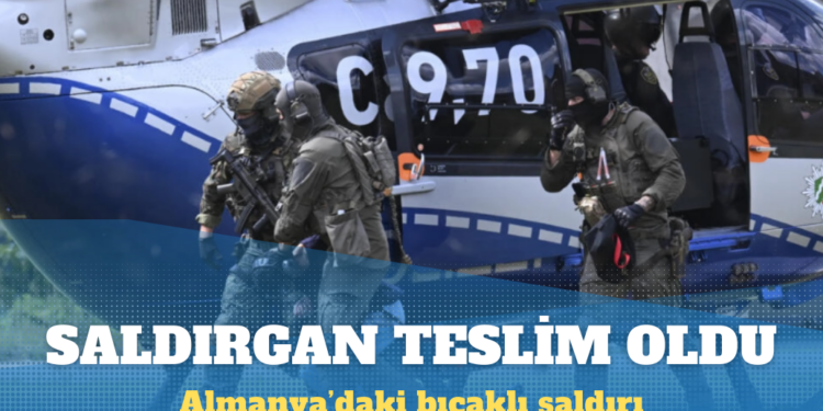 Solingen’de üç kişiyi öldüren saldırgan teslim oldu