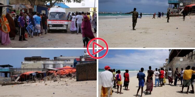 Somali'de plajda eğlenenlere bombalı saldırı: En az 32 sivil öldü, onlarcası yaralandı