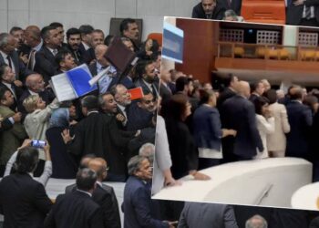 TİP Milletvekili Sera Kadıgil: Bu faşist sürüsü, DEM Parti Grup Başkanvekili Gülistan Kılıç Koçyiğit’in kaşını yardı!