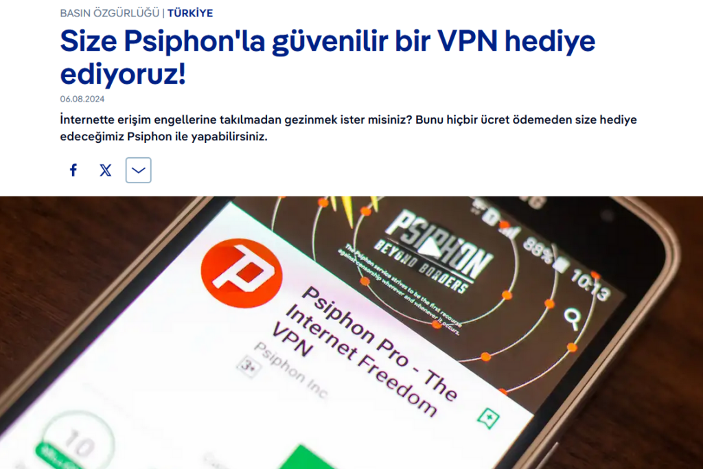 Türkiye’de sansürlenen DW Türkçe, ücretsiz VPN uygulaması hediye ediyor