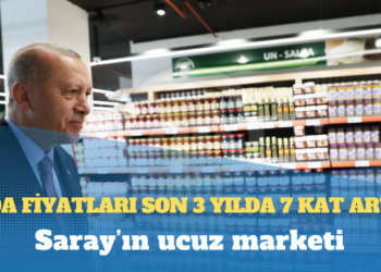 Saray’ın ucuz marketi: Gıda fiyatları son 3 yılda 7 kat arttı