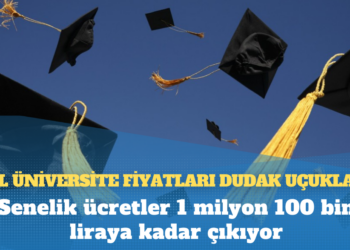 Özel üniversite fiyatları dudak uçuklattı: Senelik ücretler 1 milyon 100 bin liraya kadar çıkıyor