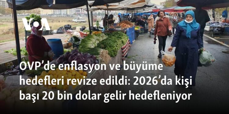Orta Vadeli Program’da enflasyon ve büyüme hedefleri revize edildi: 2026’da kişi başı 20 bin dolar gelir hedefleniyor