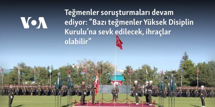 Teğmenler soruşturmaları devam ediyor: “Bazı teğmenler Yüksek Disiplin Kurulu’na sevk edilecek, ihraçlar olabilir”
