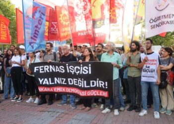 Emek ve Demokrasi Güçleri’nden Fernas işçilerine destek