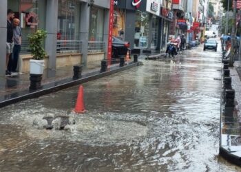 Karadeniz’de sağanak yağış su baskınlarına neden oldu