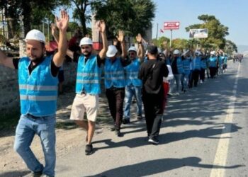 Madencilerin Ankara yürüyüşü sürüyor