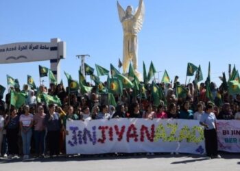 Rojava’da Jina Emînî eylemleri: Özgürlük yolunda kararlılıkla ilerleyeceğiz