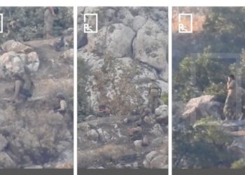 Türkiye’nin Amêdiyê kırsalına taşıdığı paramiliter gruplar görüntülendi
