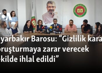 Diyarbakır Barosu: “Gizlilik kararı soruşturmaya zarar verecek şekilde ihlal edildi”