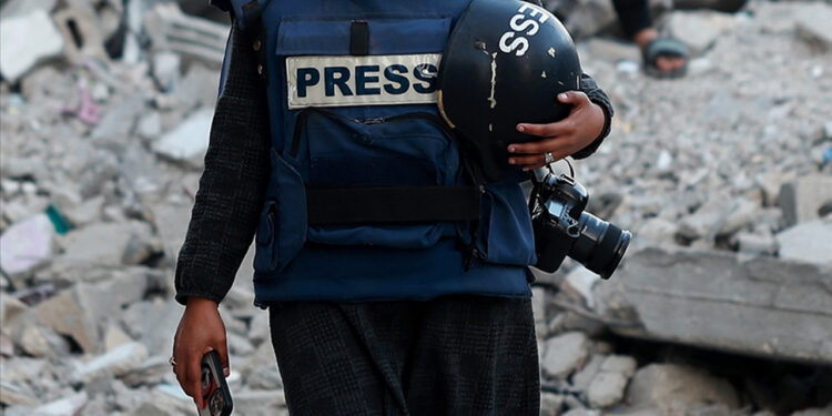 90 Gazeteciden Filistin'deki Meslektaşlarının Korunması Çağrısı