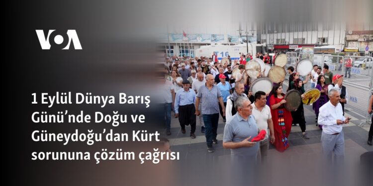 1 Eylül Dünya Barış Günü’nde Doğu ve Güneydoğu’dan Kürt sorununa çözüm çağrısı