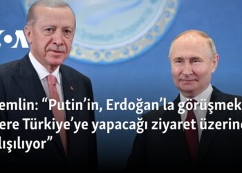 Kremlin: “Putin’in, Erdoğan’la görüşmek üzere Türkiye’ye yapacağı ziyaret üzerinde çalışılıyor”
