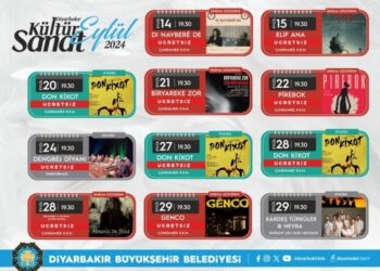 Amed’de ücretsiz sinema ve tiyatro gösterimleri düzenlenecek