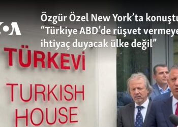 Özgür Özel New York’ta konuştu: “Türkiye ABD’de rüşvet vermeye ihtiyaç duyacak ülke değil”