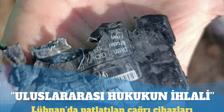BM: Cihazların patlatılması uluslararası hukukun ihlali