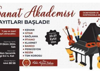 Bilecik Belediyesi Sanat Akademisi Müzik Kurslarına Kayıt Başladı