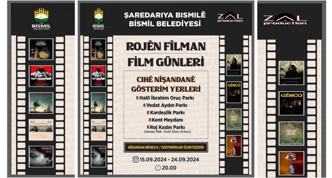 Bismil’de ‘Açık Hava Film Günleri’ başlıyor