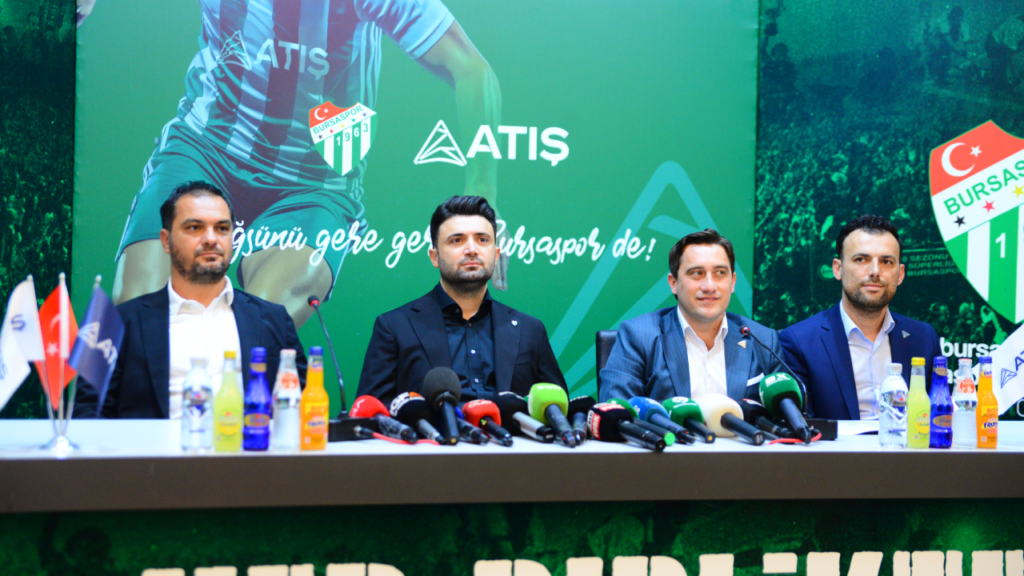 Bursaspor'un Yeni Göğüs Sponsoru Atış Grup Oldu