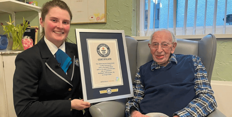 Dünyanın en yaşlı adamı: Sırrım yok